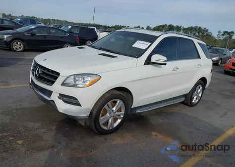 2013 Mercedes-Benz Ml 350 из США, поврежденный, VIN 4JGDA5JB1DA238849